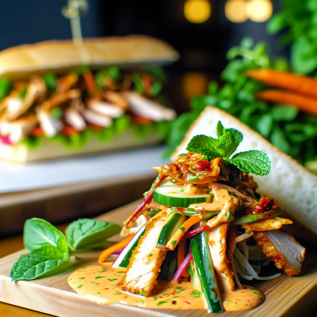 Banh Mi Fusion Épicé