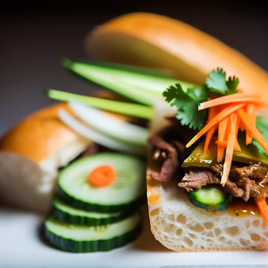 Banh Mi Fusion: Le Pain de Viande Épicé