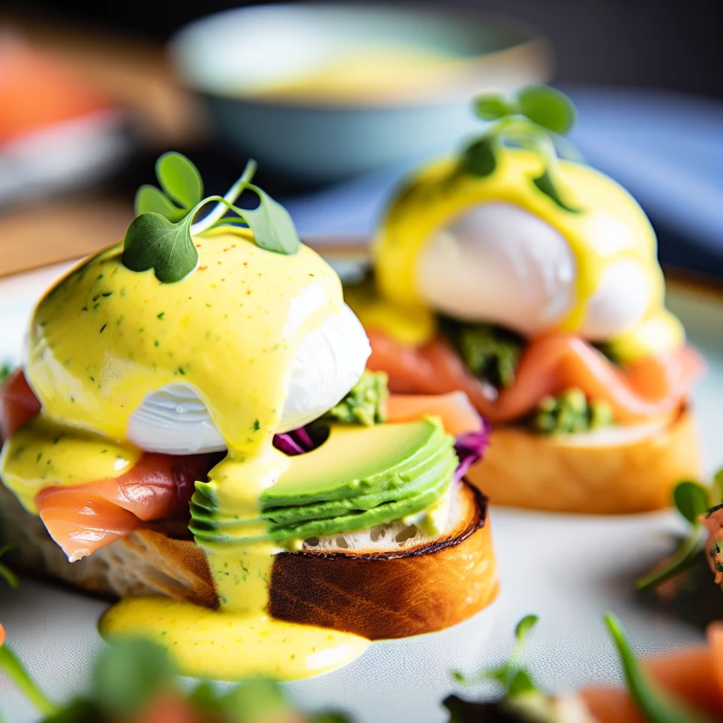 Benedictine d'Avocat au Saumon Fumé
