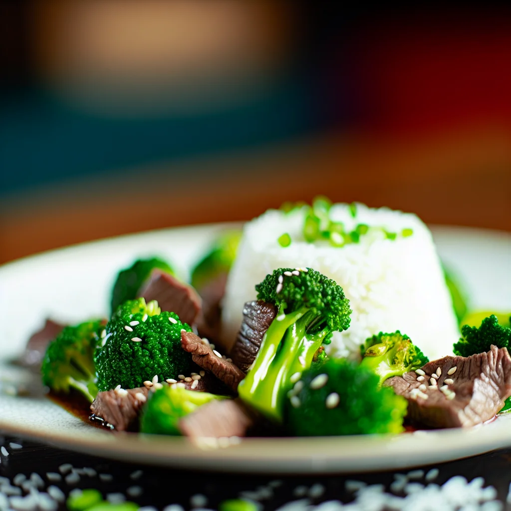 Boeuf au Brocoli à la Mode Chinoise
