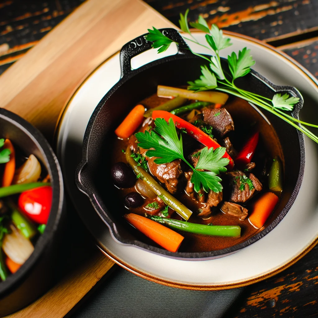 Boeuf Bourguignon aux Épices Douces