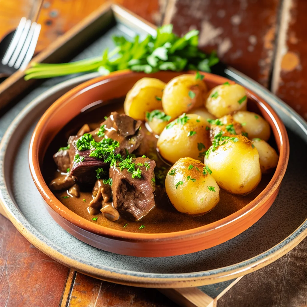 Boeuf Bourguignon Revisité aux Épices Douces
