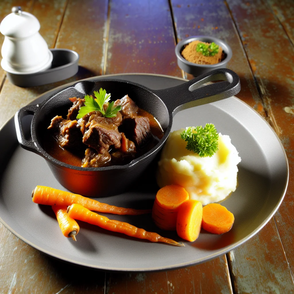 Boeuf Bourguignon Revisité aux Légumes de Saison