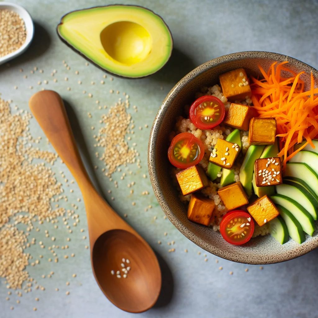 Bol Energétique Quinoa et Tofu Fumé