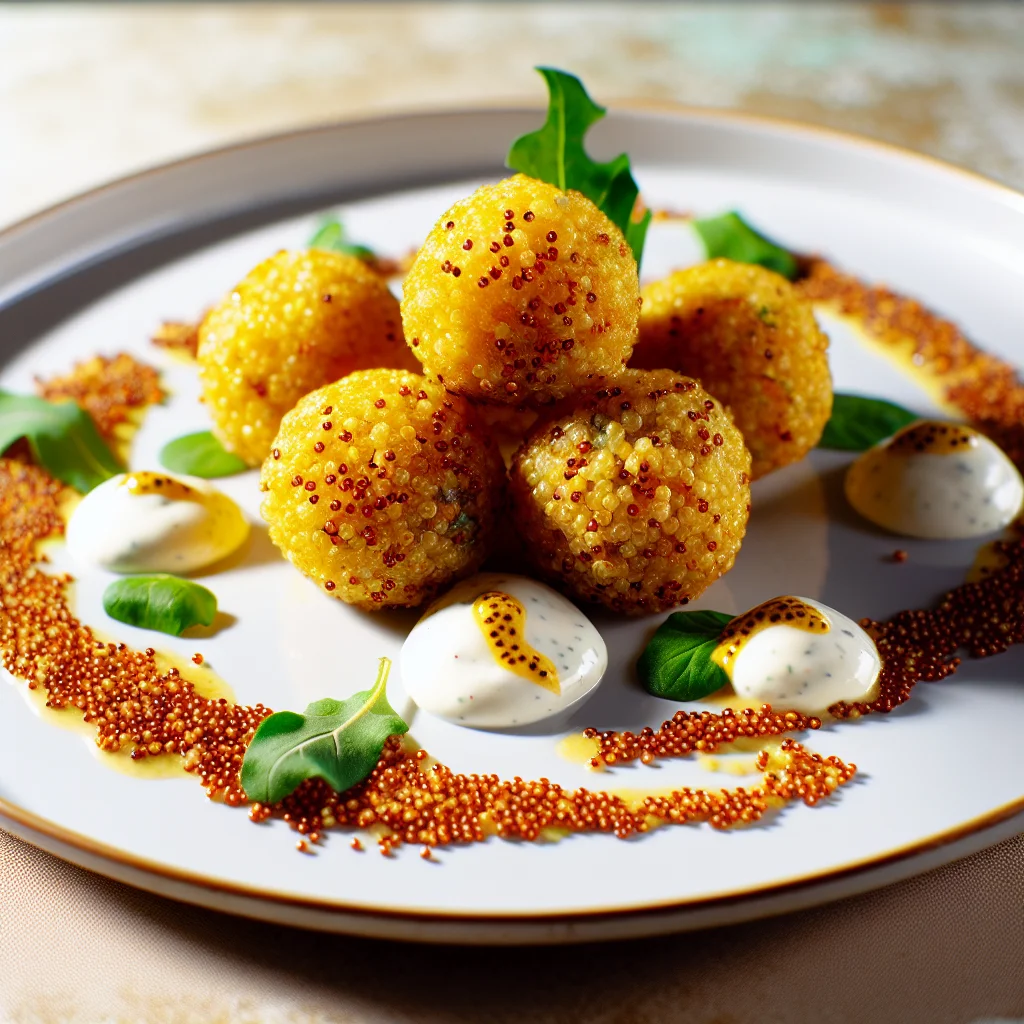 Boulettes de Quinoa aux Épices Orientales