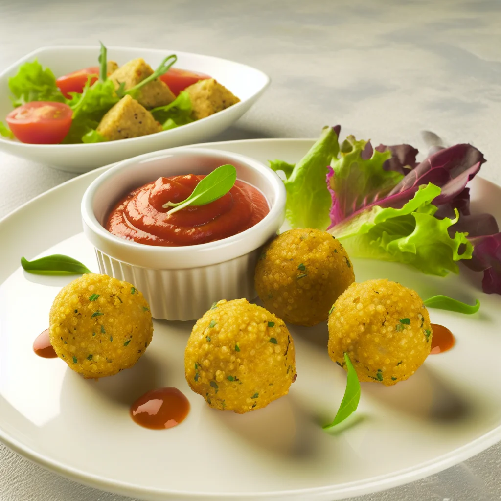 Boulettes de quinoa à la Méditerranéenne