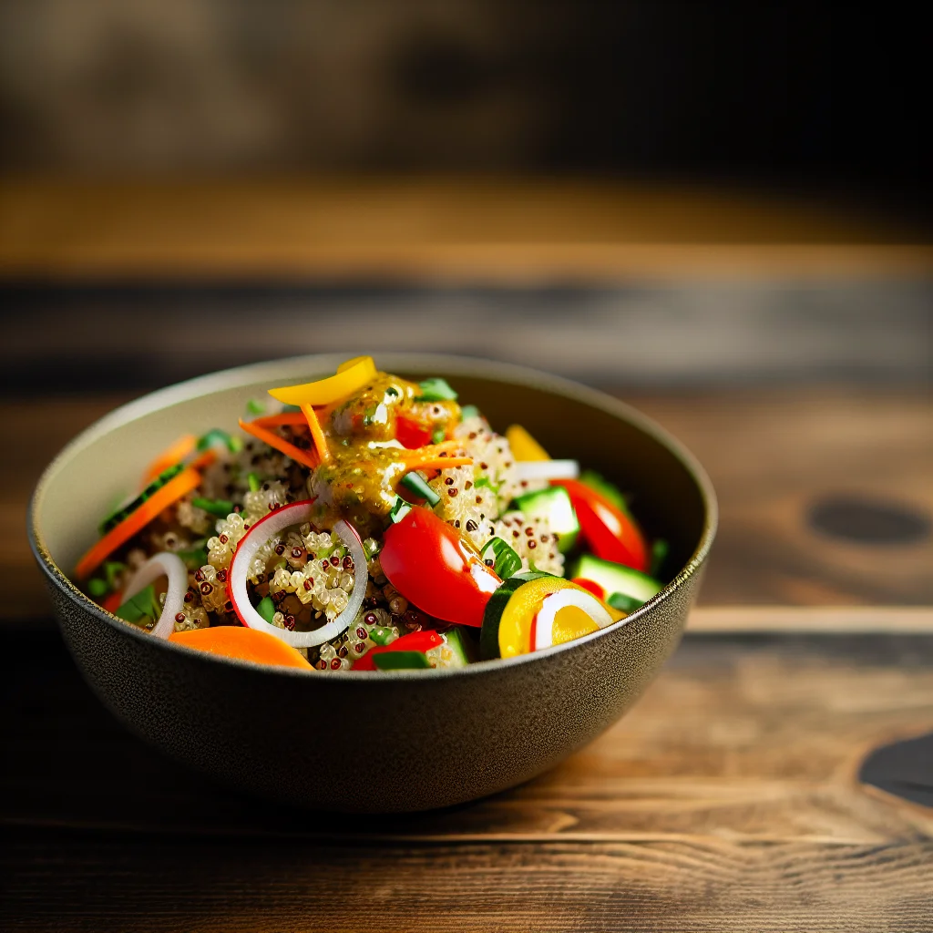 Bowl de Quinoa aux Légumes Croquants