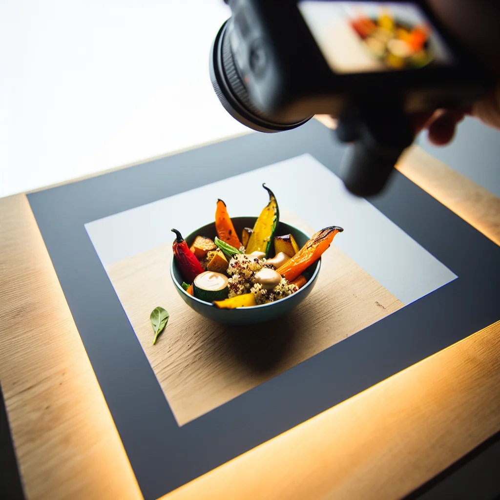 Bowl de Quinoa aux Légumes Rôtis et Sauce Tahini