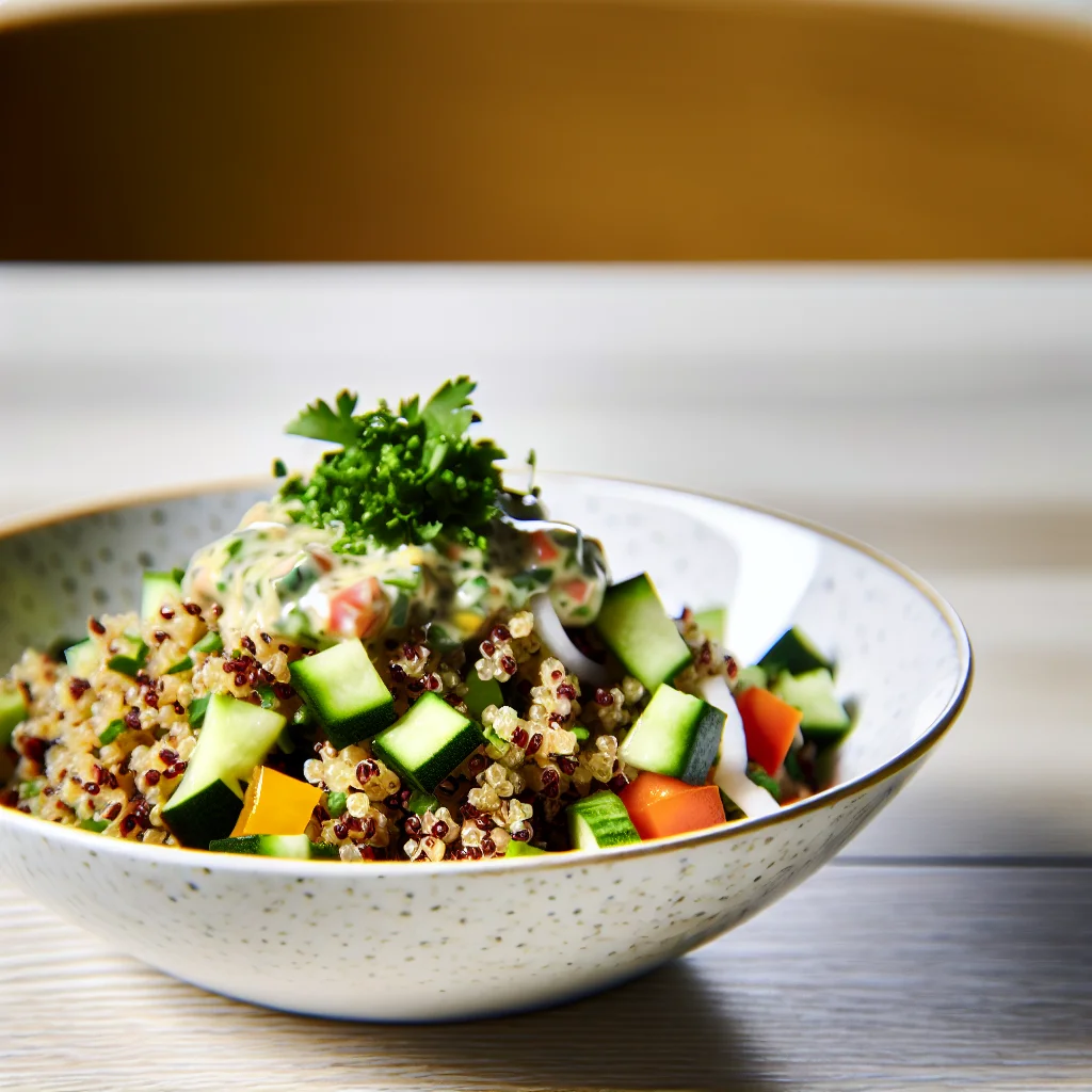 Bowl Énergétique aux Quinoa et Légumes Sautés