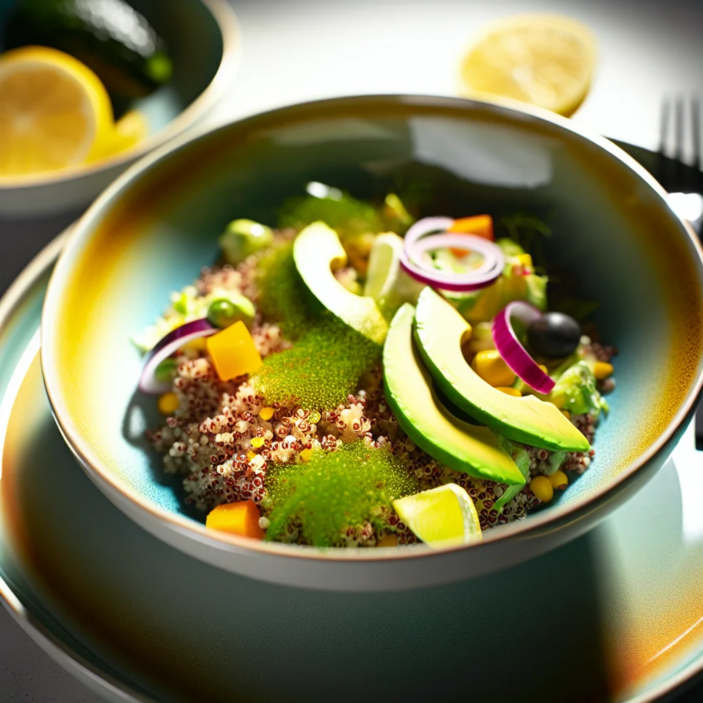 Bowl Quinoa Coloré et Croquant