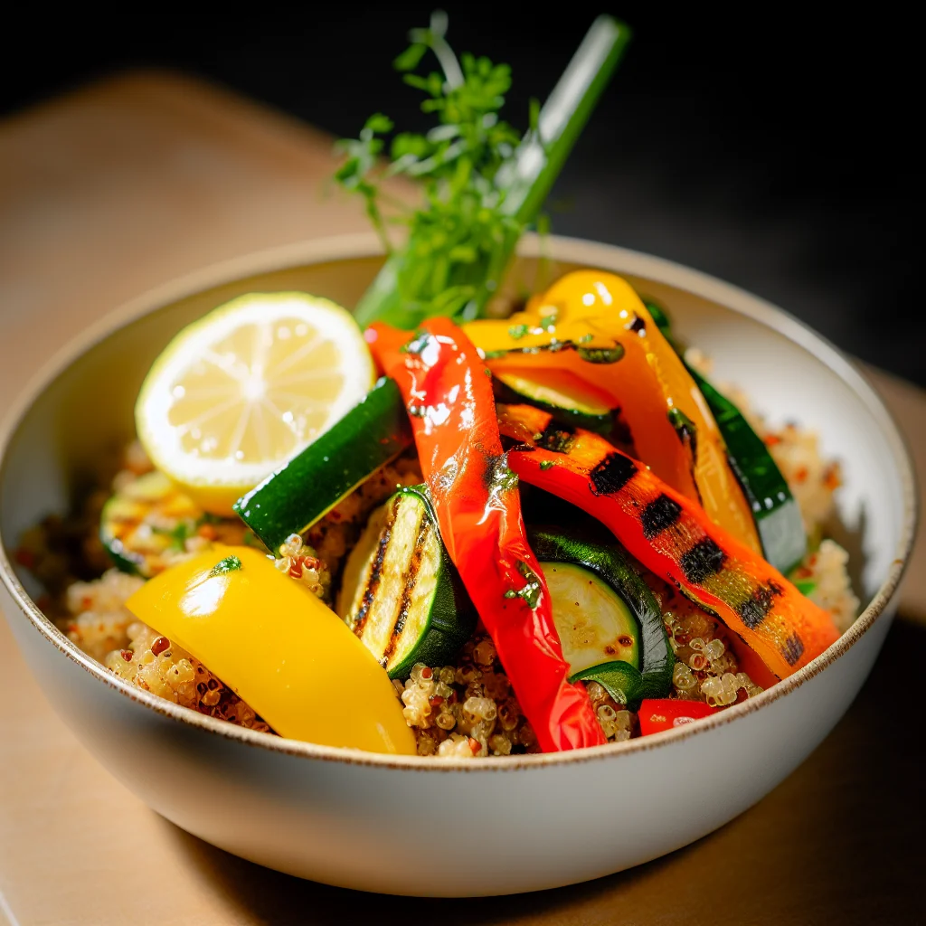Bowl Vitalité aux Légumes Grillés