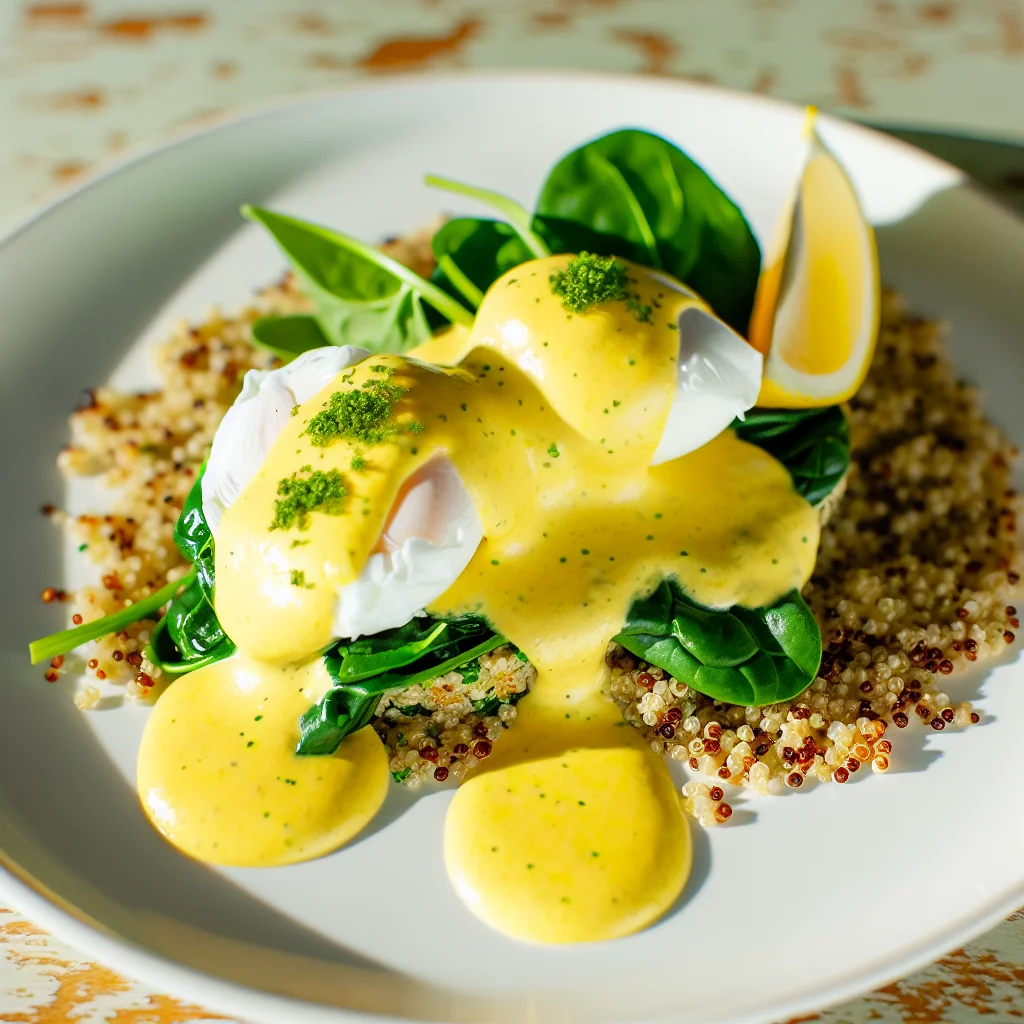 Brunch de Quinoa aux œufs Bénédicte revisités