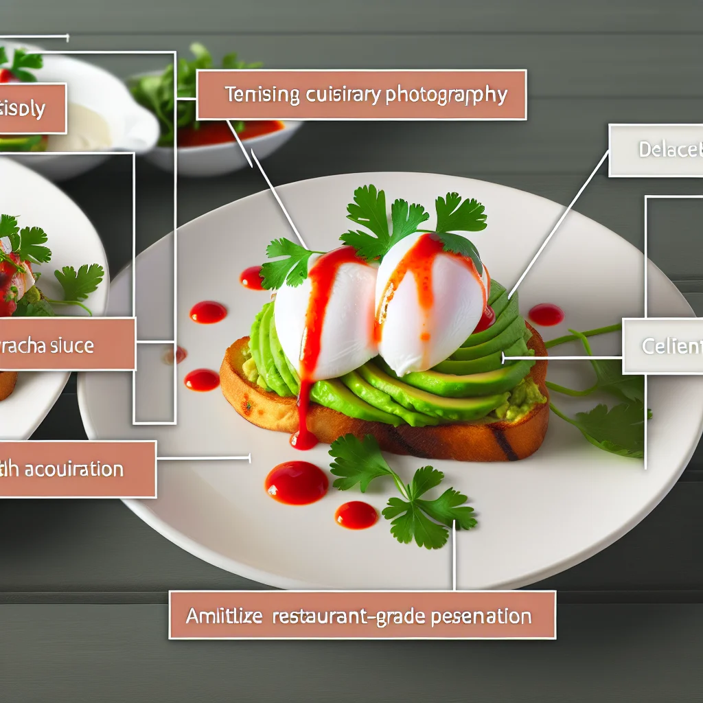 Brunch Épicé aux Avocats et Œufs Bénédicte à la Sriracha