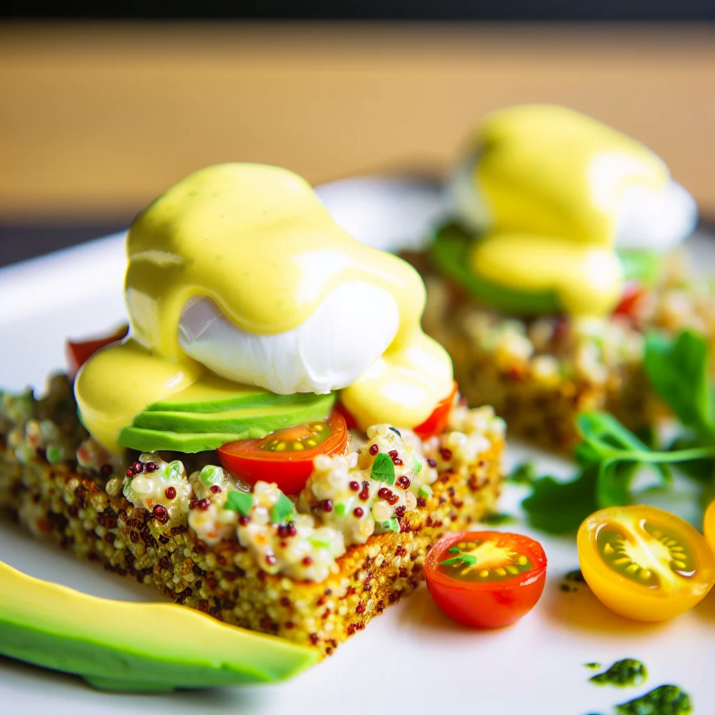 Brunch Fusion: Toasts au Quinoa et Oeufs Bénédicte Avocat