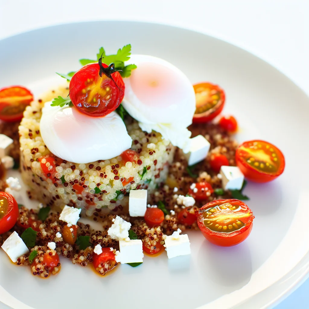 Brunch Méditerranéen aux Œufs Pochés