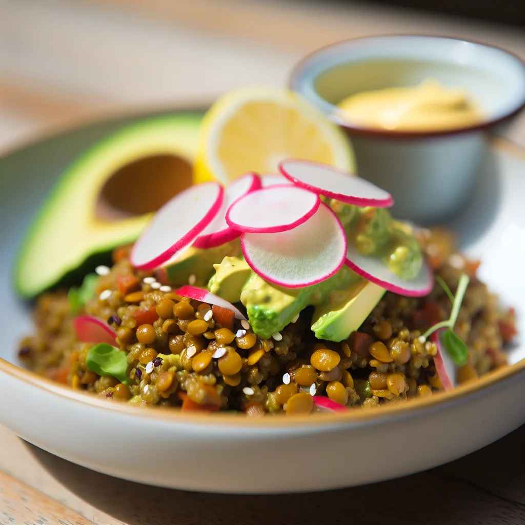 Buddha Bowl aux Lentilles Epicées
