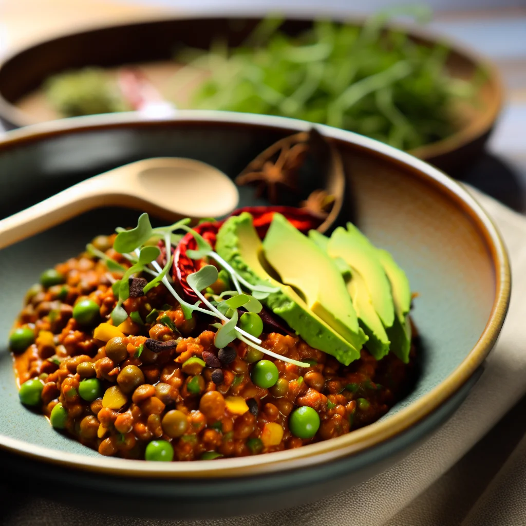 Buddha Bowl aux Lentilles Epicées