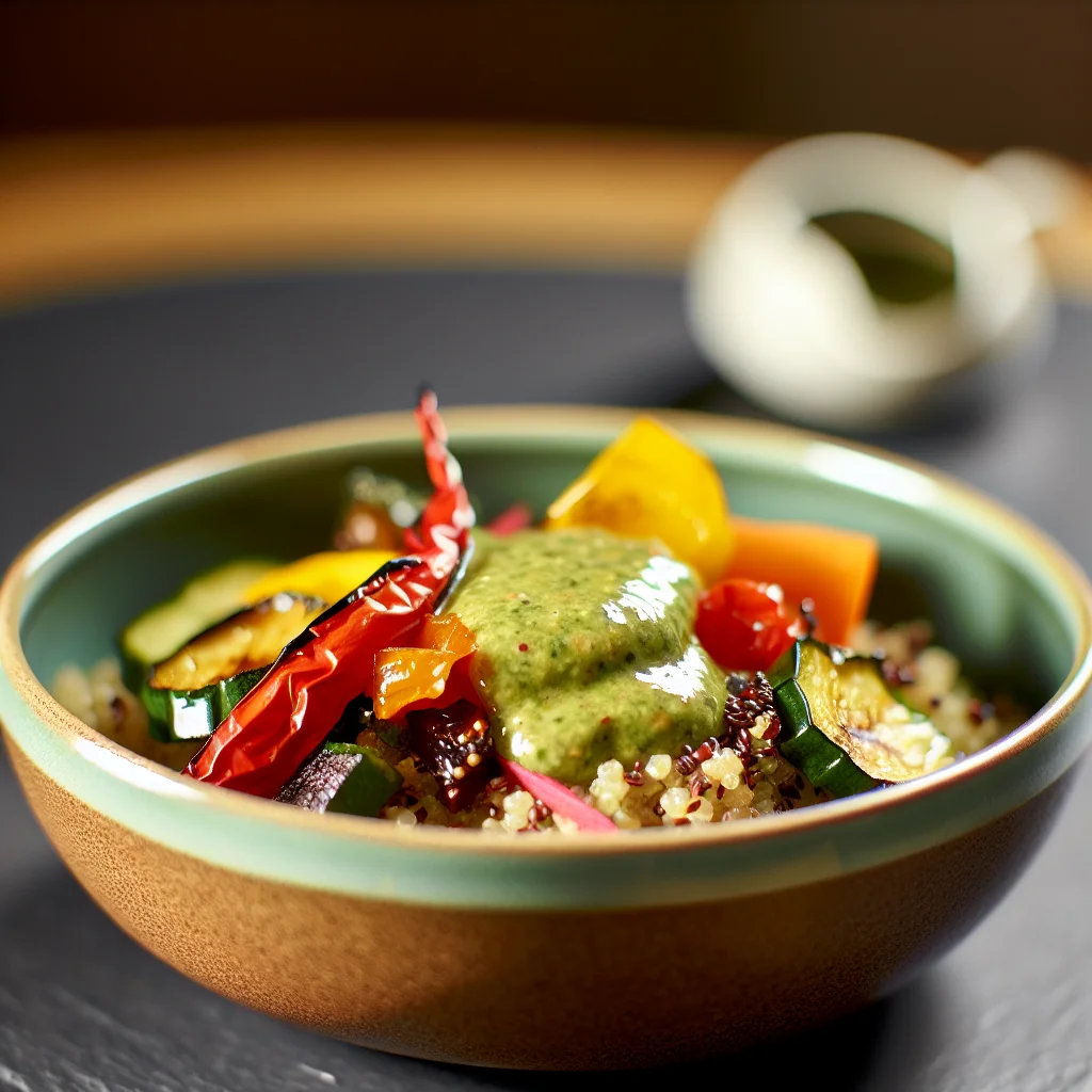 Buddha Bowl aux Quinoa et Légumes Rôtis