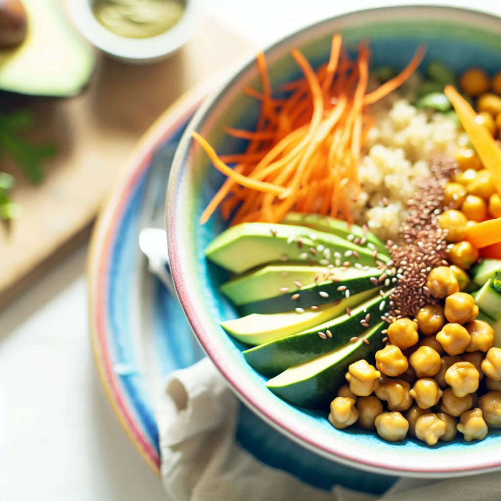 Buddha Bowl Quinoa et Pois Chiches épicés