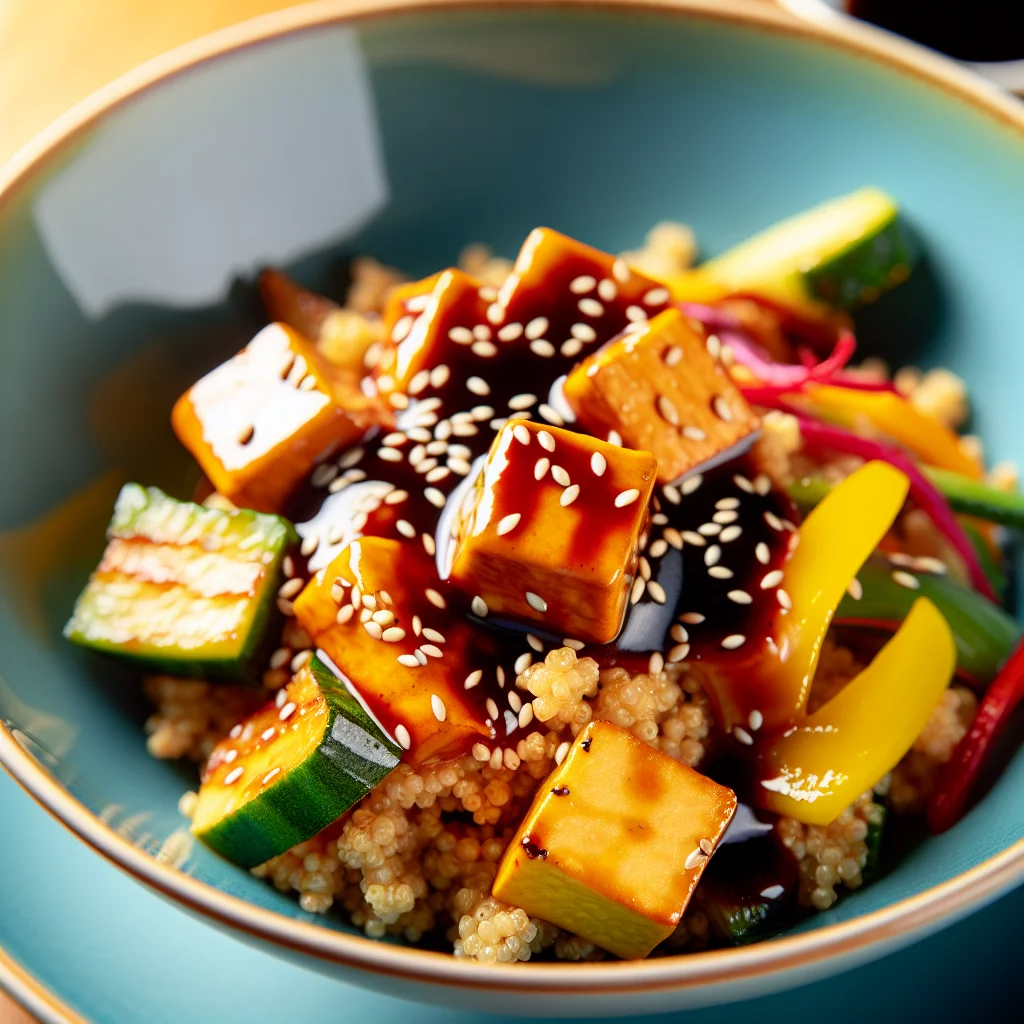 Buddha Bowl Quinoa et Tofu Teriyaki