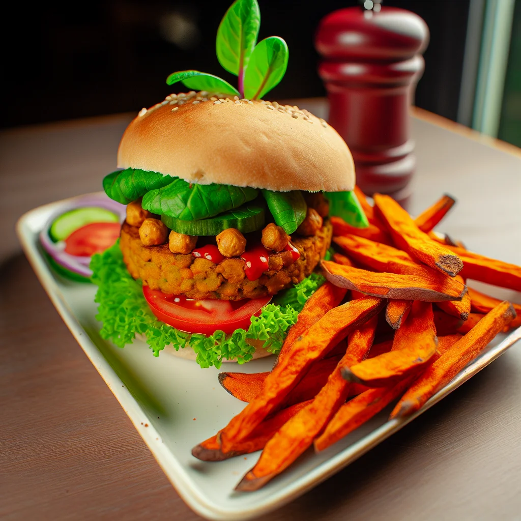 Burgers de Pois Chiches Gourmands