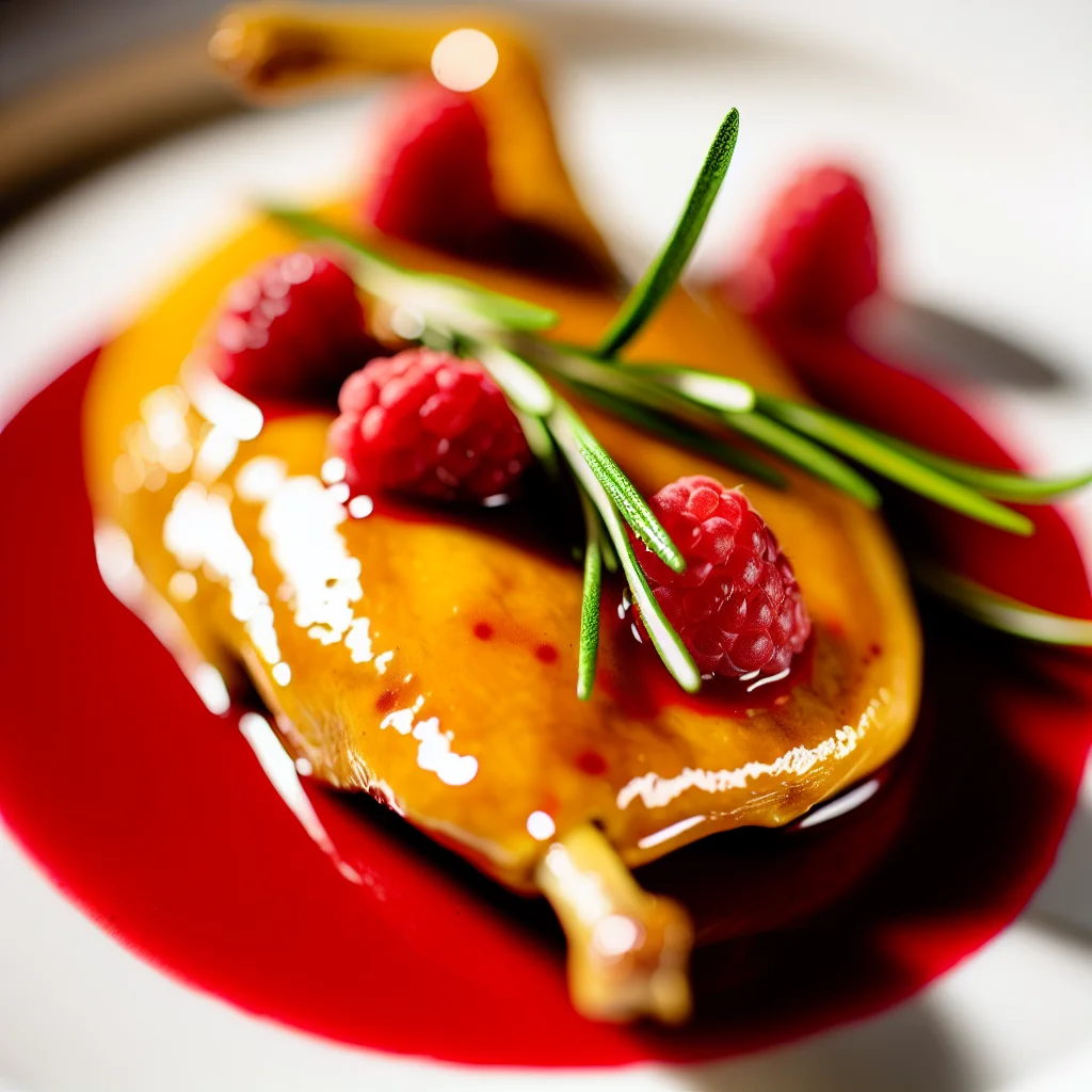 Canard Épicé aux Fruits Rouges