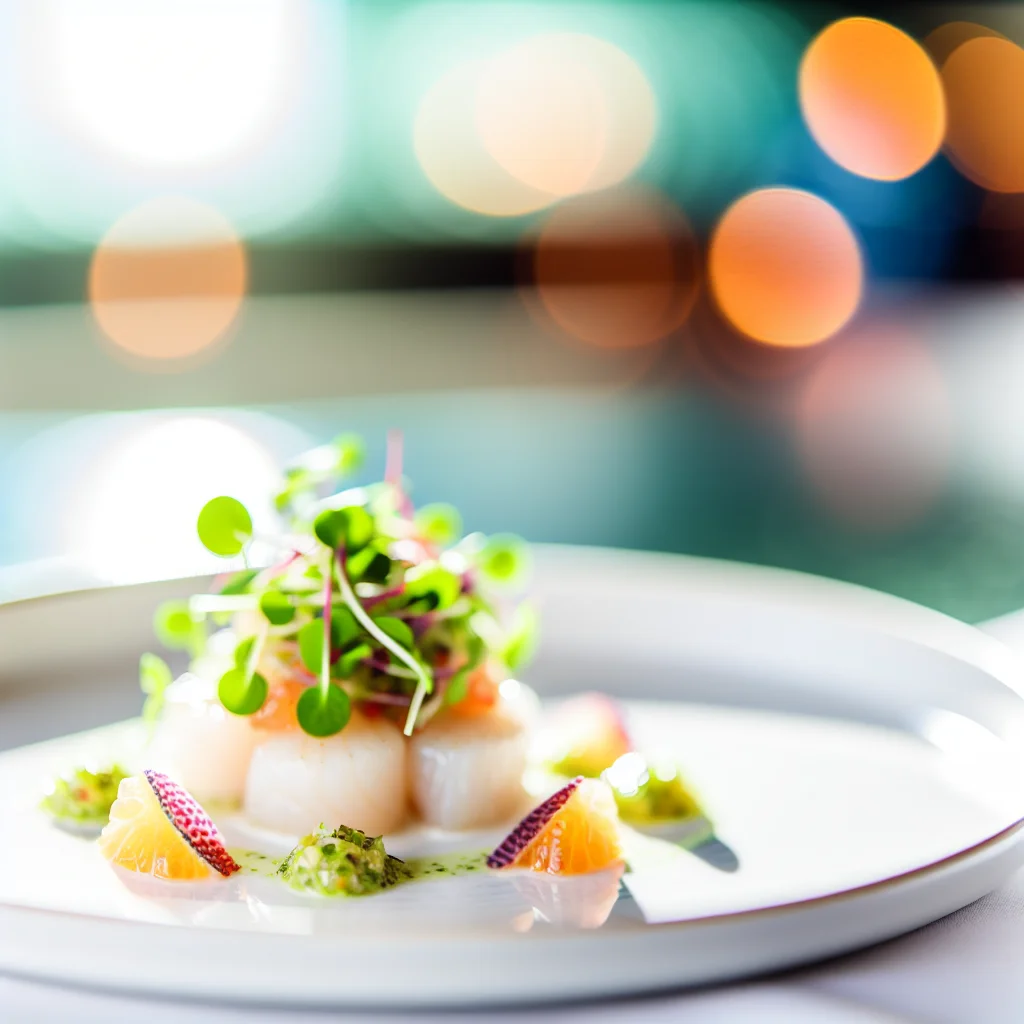 Ceviche de Saint-Jacques aux agrumes