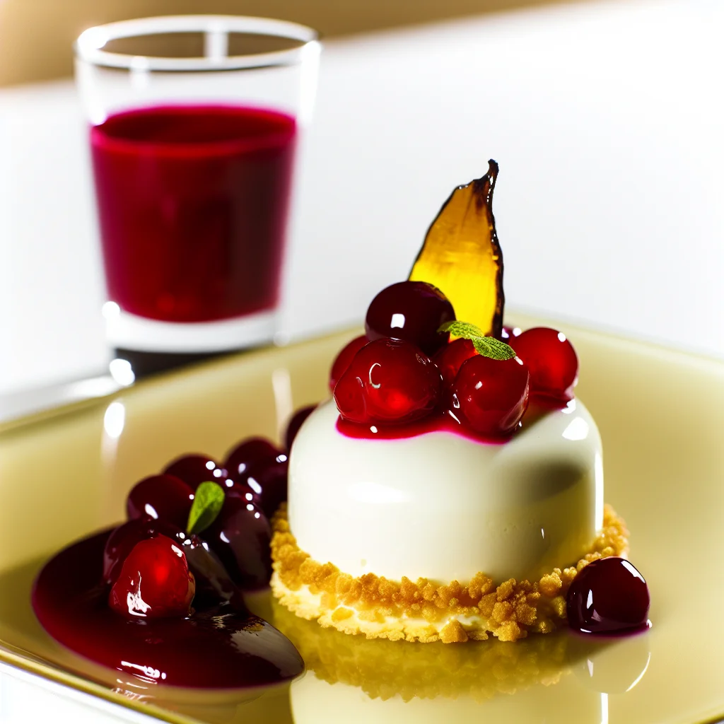 Croustillant de fruits rouges à la mousse de vanille