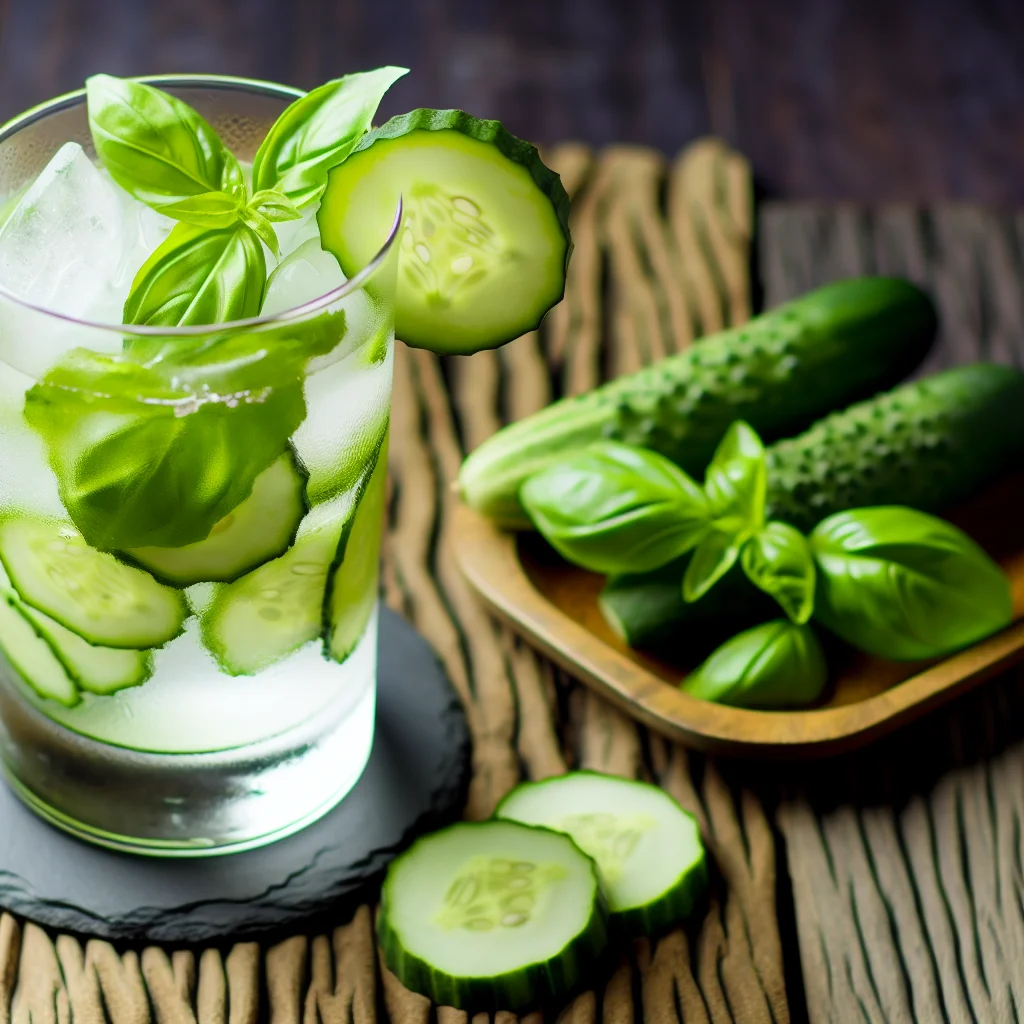 Cucumber Basil Cooler