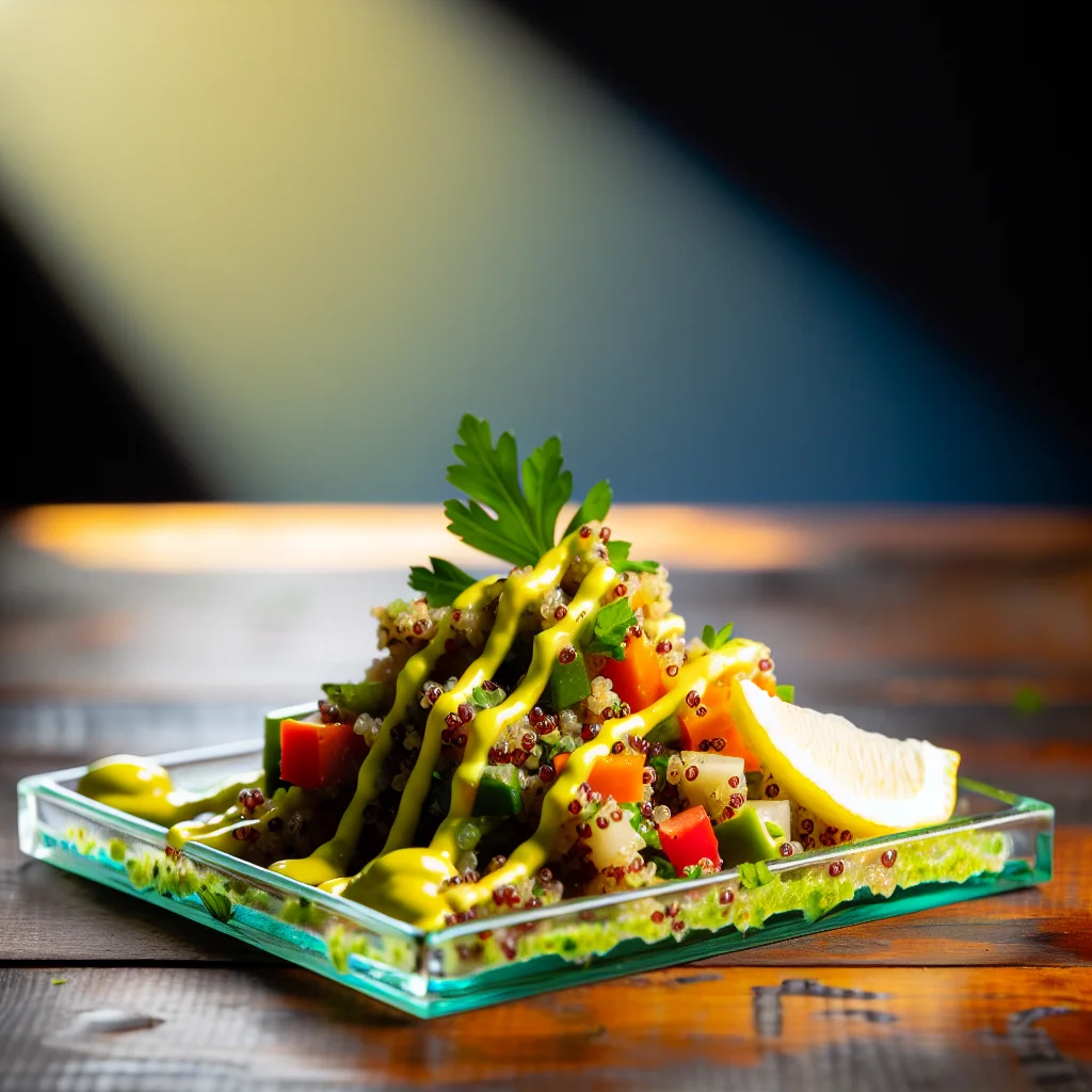 Délice Vert de Quinoa aux Légumes