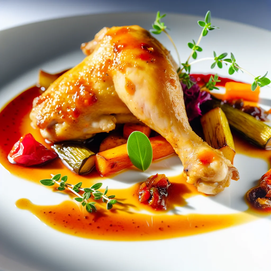 Douceur de Poulet au Miel et au Citron