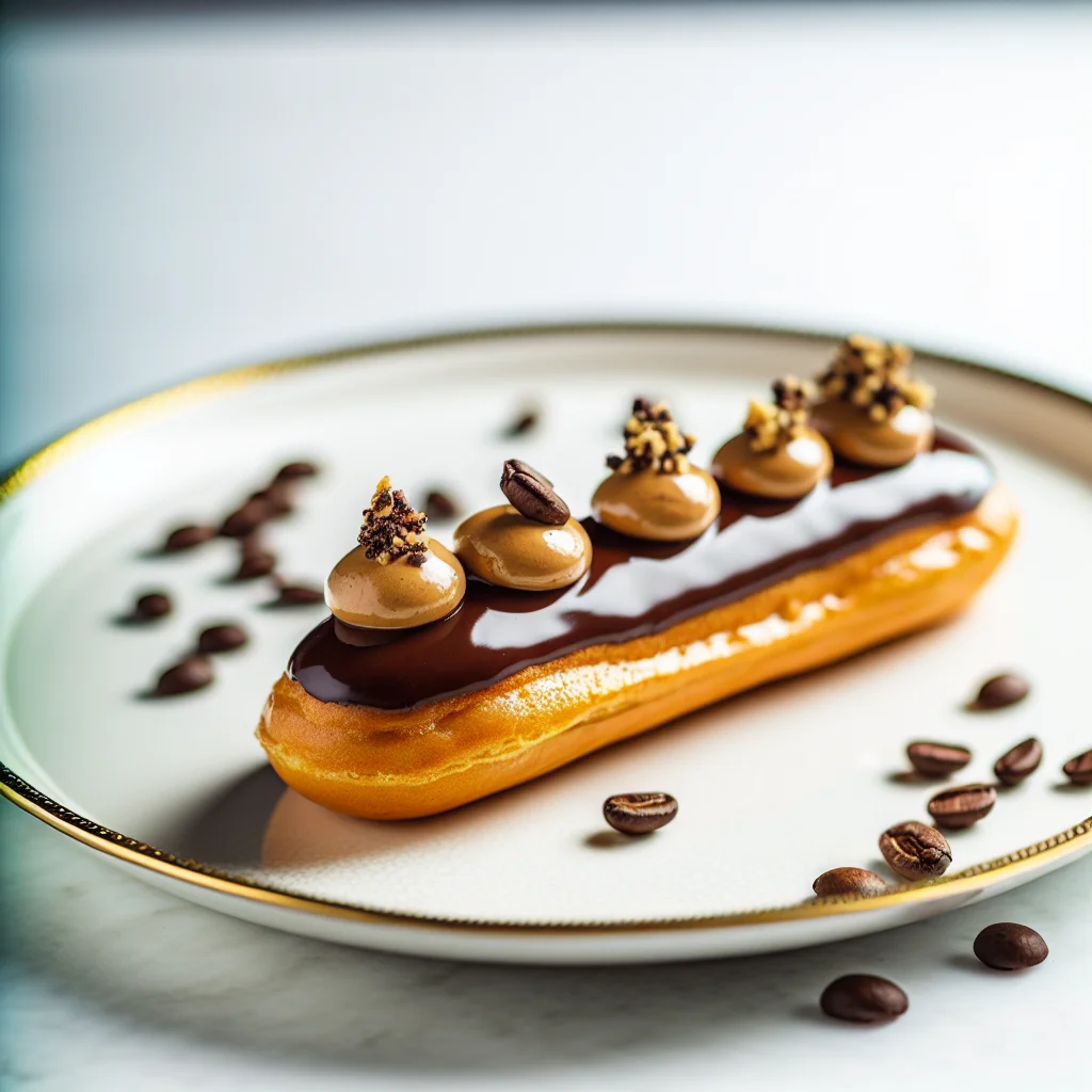 Éclair au Café et Cacao Praliné