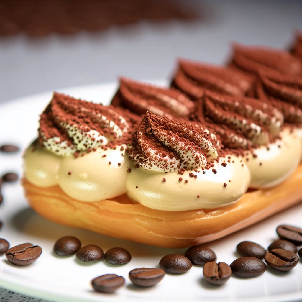 Éclair au Café et Crème de Mascarpone