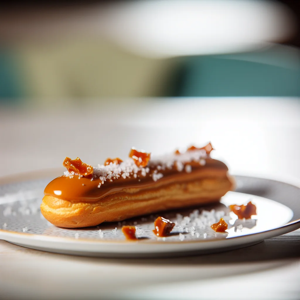 Éclair au Caramel et Fleur de Sel