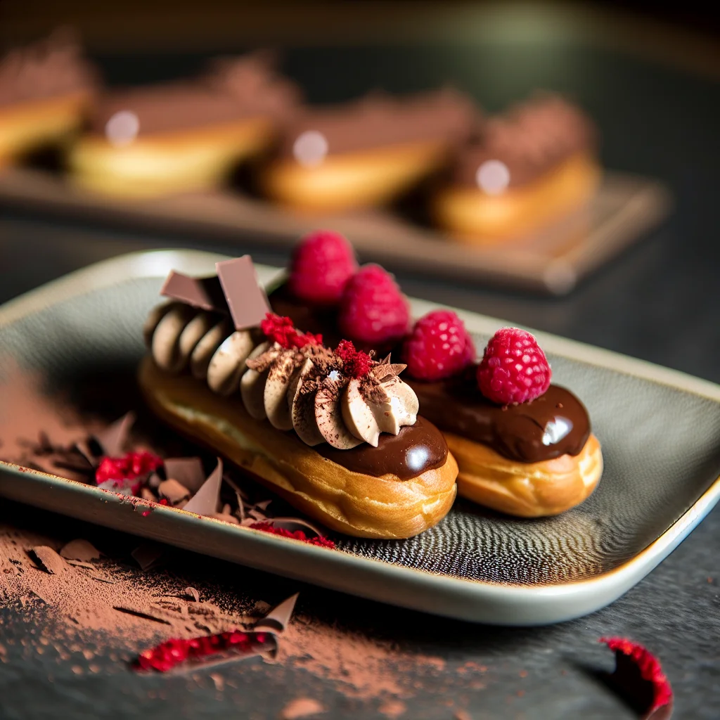Éclair Choco-Framboise Épicé