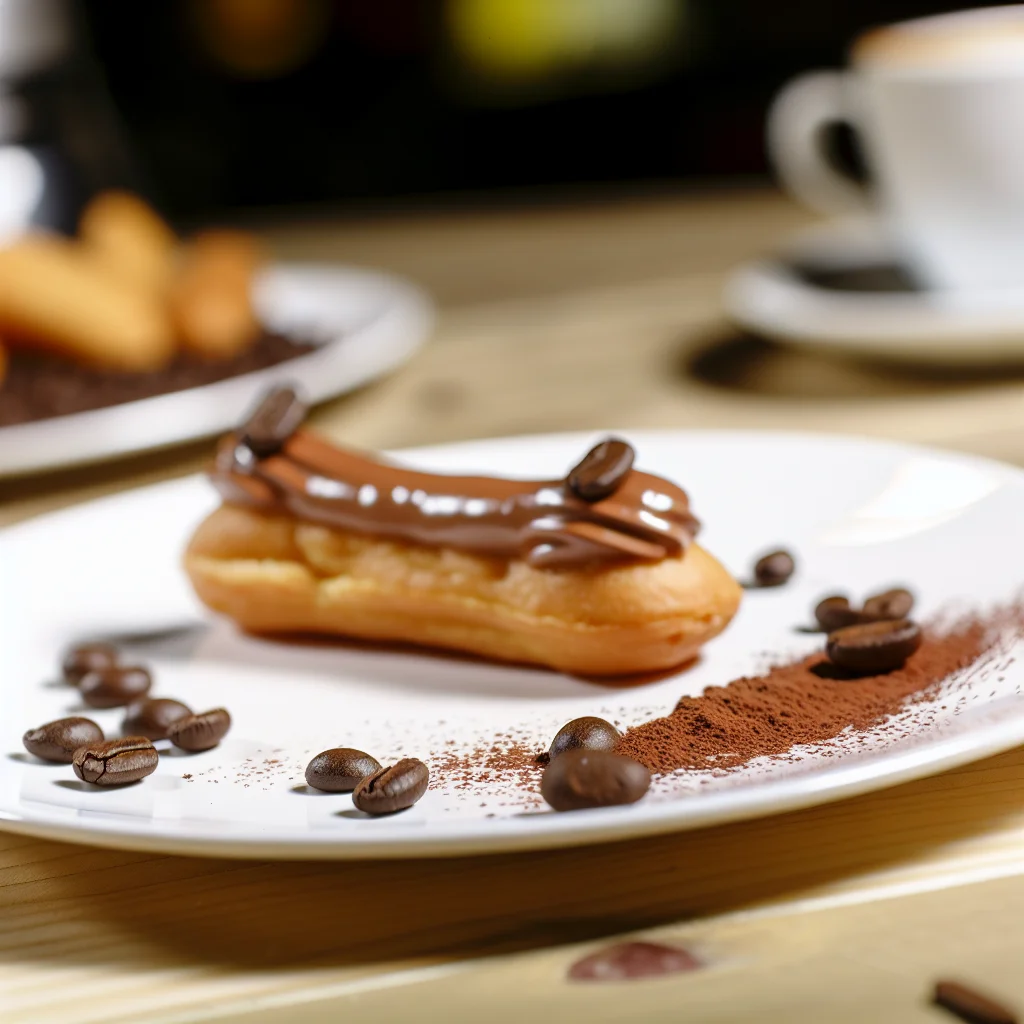 Éclair de Café à la Crème de Mascarpone