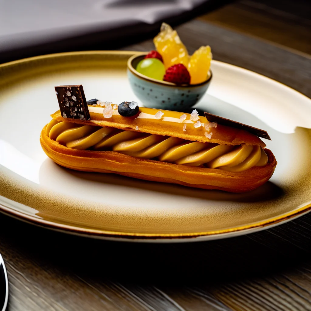 Éclair de Chocolat Praliné et Fleur de Sel
