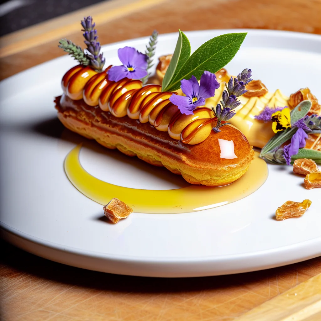 Éclair de Lavande et Miel