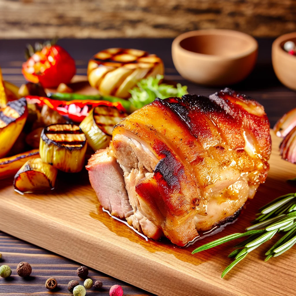 Épaule de Porc Barbecue au Miel et Épices
