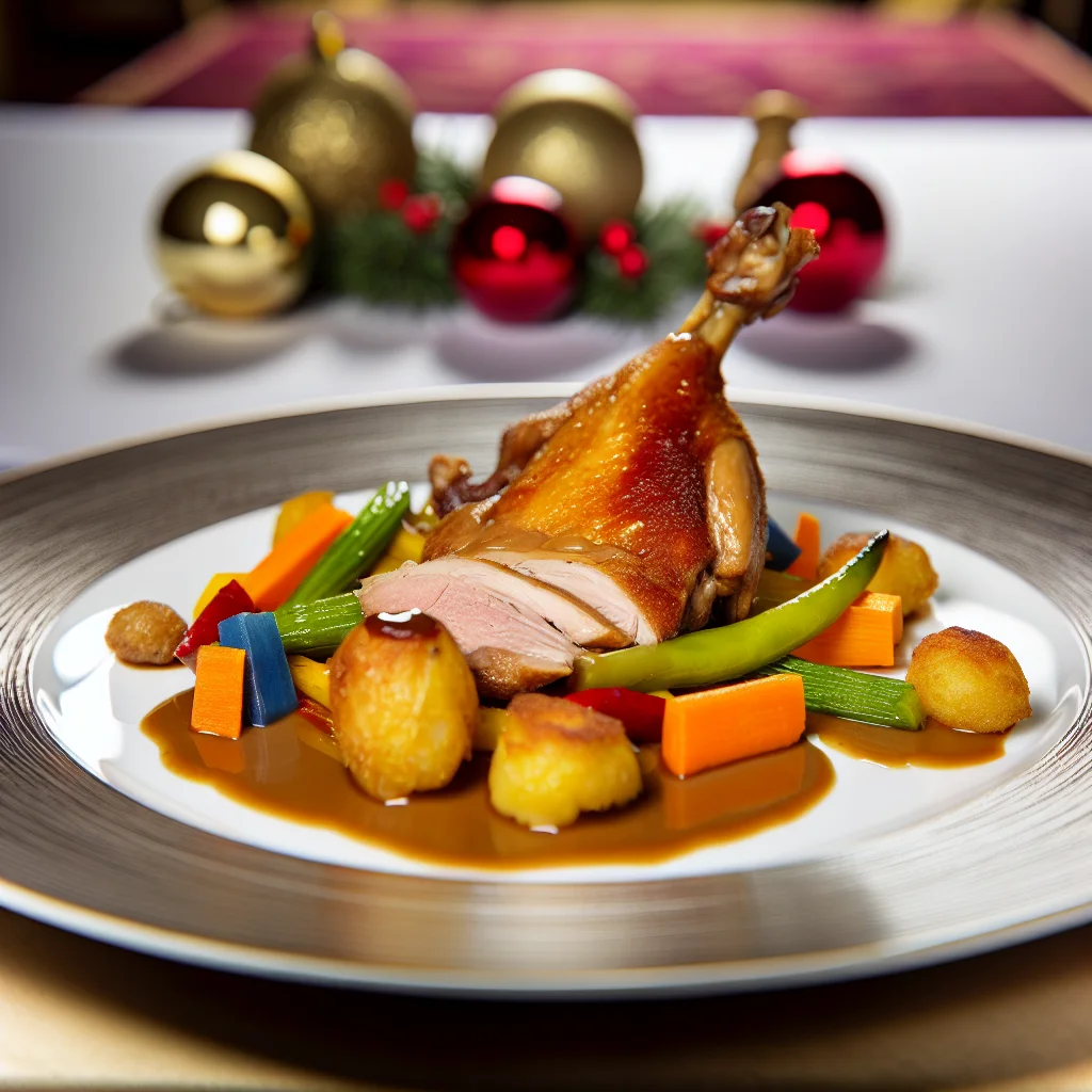 Festin de Noël: Canard laqué aux épices douces