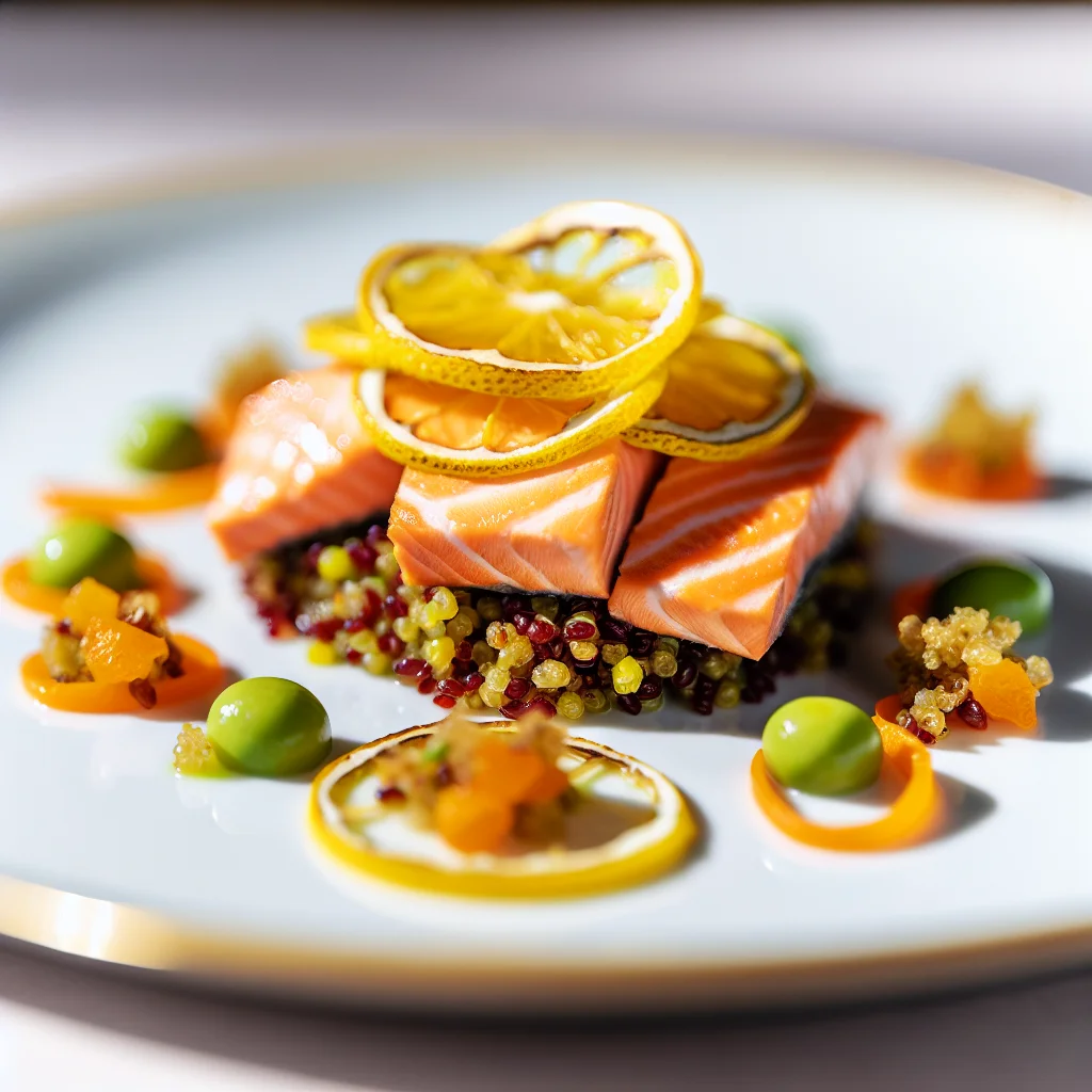 Festin de Saumon aux Agrumes et Quinoa