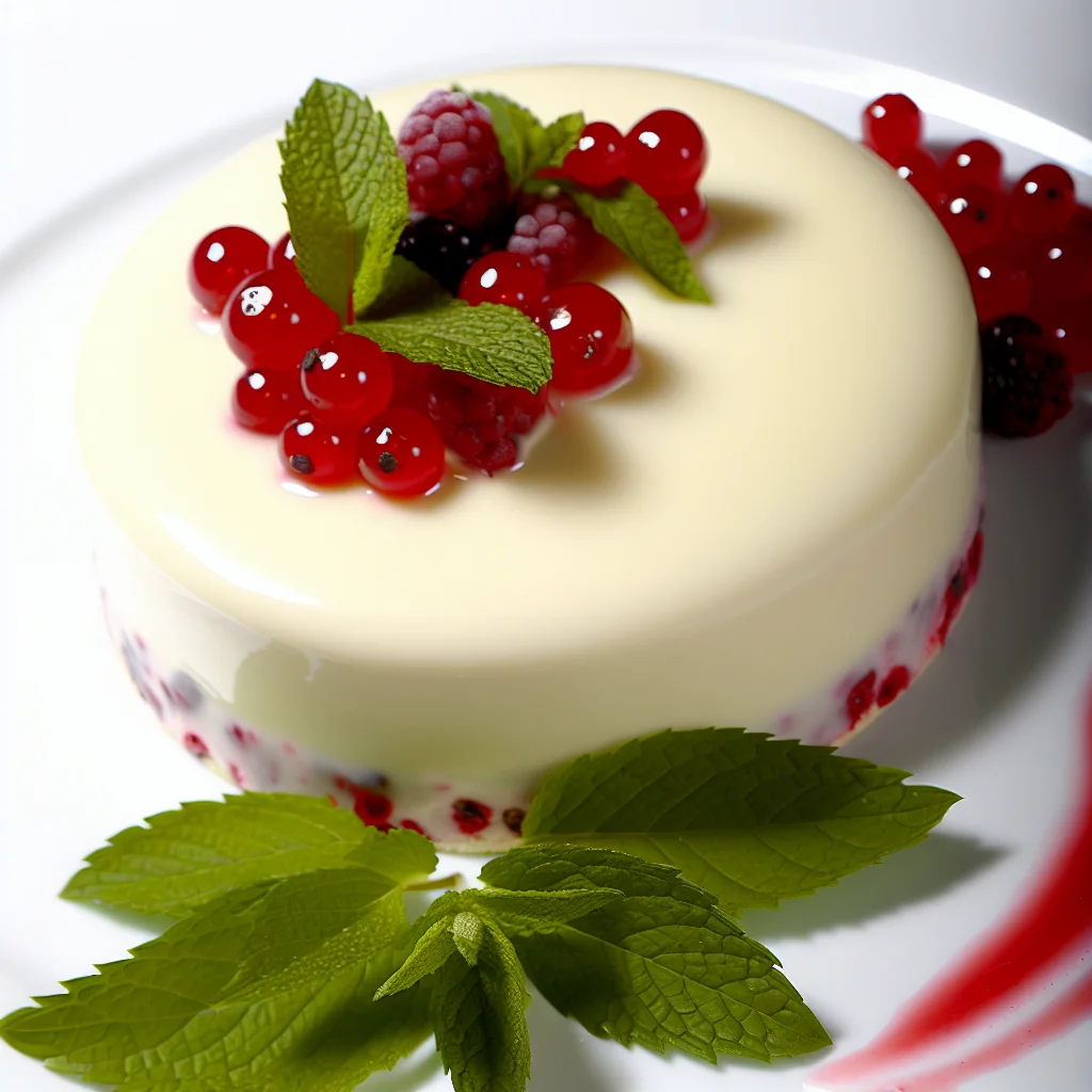 Gâteau de Lune aux Fruits Rouges