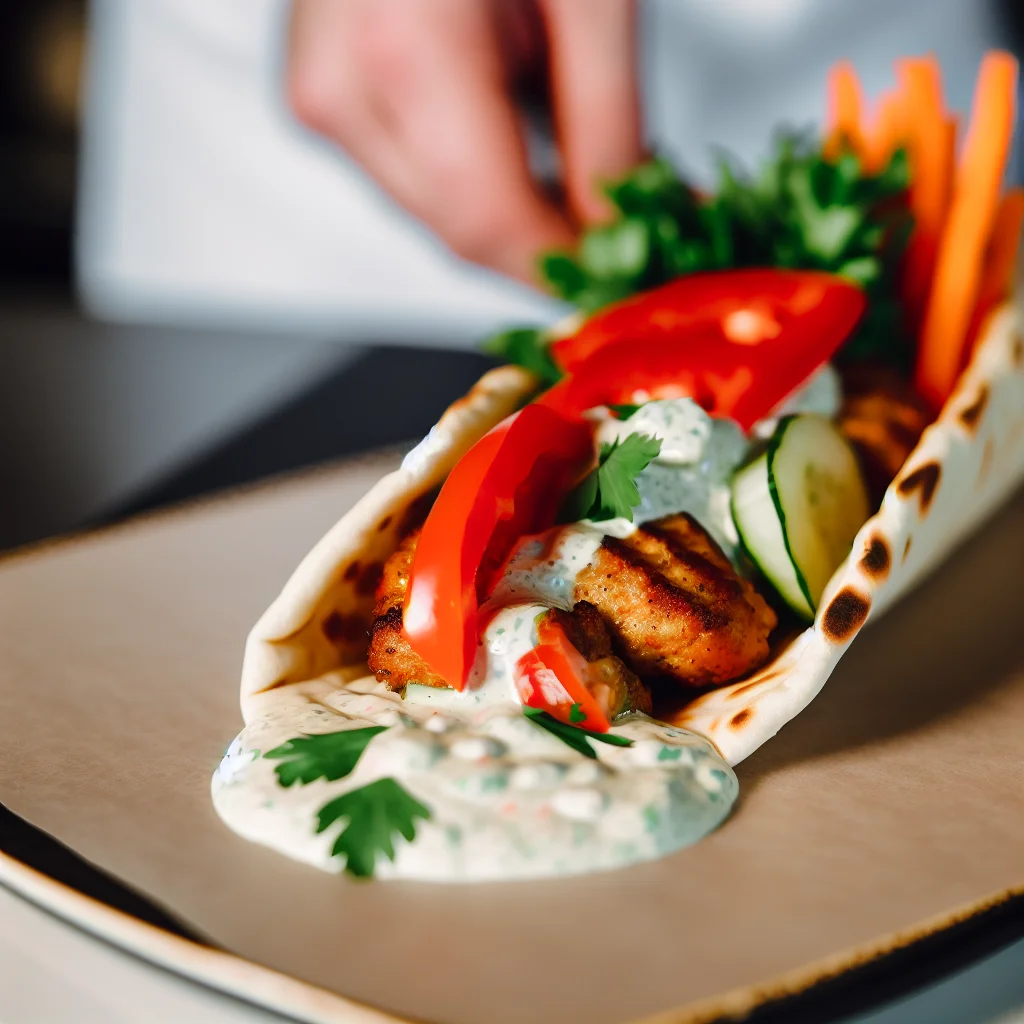 Kebab Gourmet au Poulet Épicé