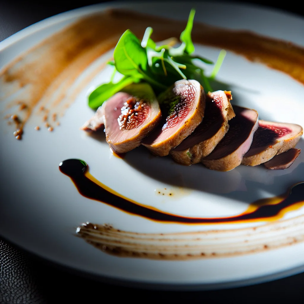 Magret de Canard aux Figues et Réduction de Balsamique