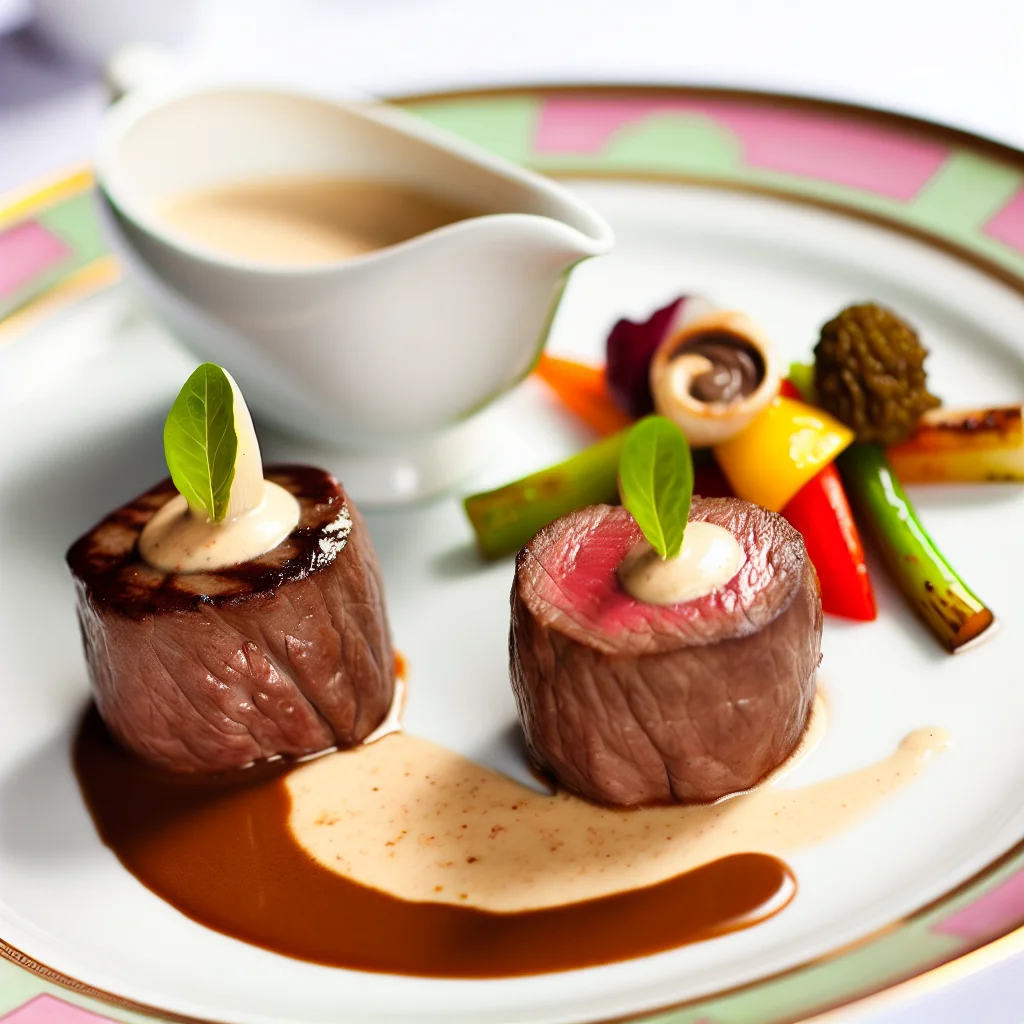 Médaillons de filet mignon aux morilles