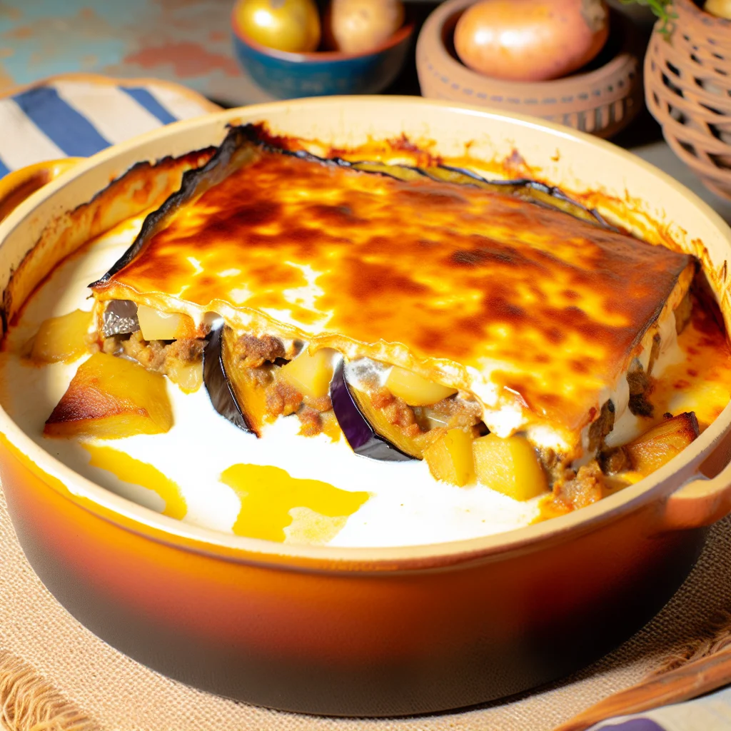 Moussaka Grecque Traditionnelle