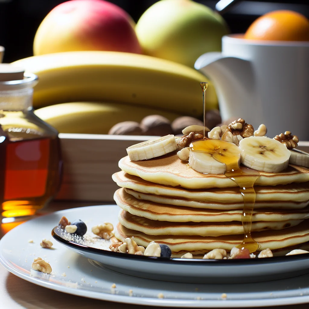 Pancakes à la Banane et Avoine Énergisants