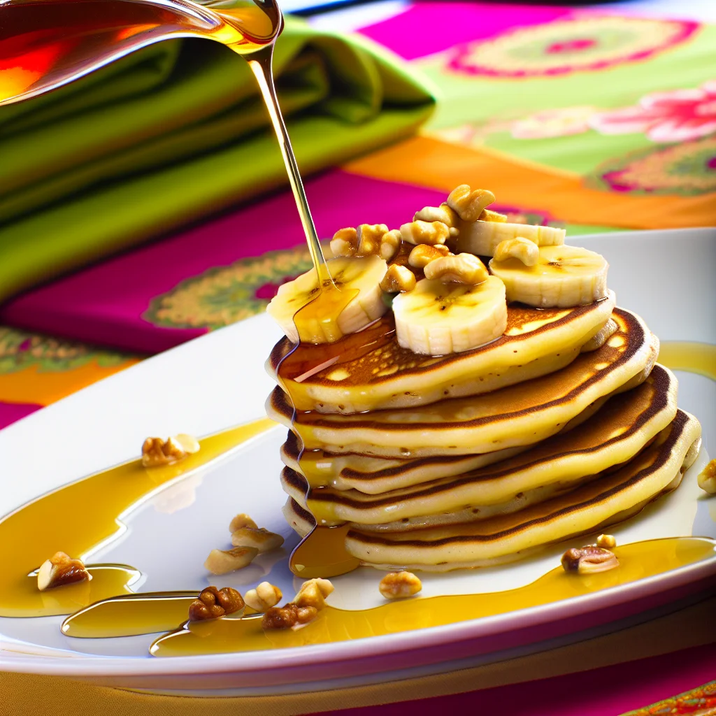 Pancakes énergétiques à la banane et aux flocons d'avoine
