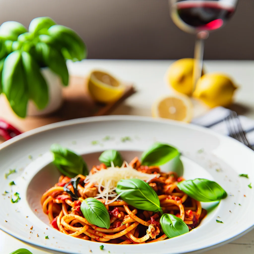 Pasta alla Puttanesca Gourmet