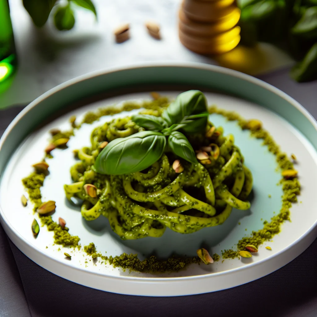 Pâtes al Pesto di Pistacchio